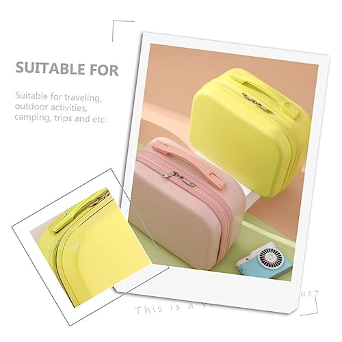 PLAFOPE Trousse Maquillage Portable pour Femme Trousse De Rangement pour Cosmétiques Mini De Voyage