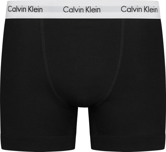 Calvin Klein Homme Boxer Lot De 3 Caleçon Coton Stretch, Noir (Black), S