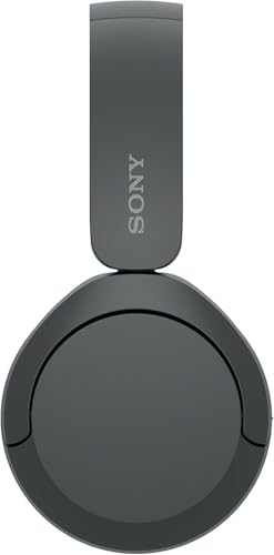 Sony WH-CH520 - Casque Bluetooth sans Fil, Multipoint, Micro intégré - jusqu'à 50 Heures d'autonomie et Charge Rapide - Noir