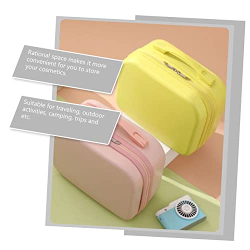 PLAFOPE Trousse Maquillage Portable pour Femme Trousse De Rangement pour Cosmétiques Mini De Voyage