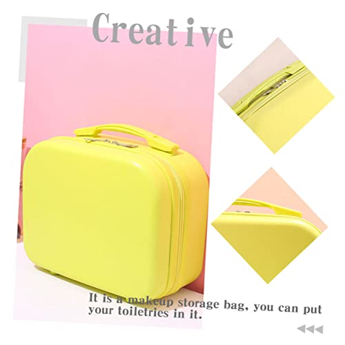 PLAFOPE Trousse Maquillage Portable pour Femme Trousse De Rangement pour Cosmétiques Mini De Voyage