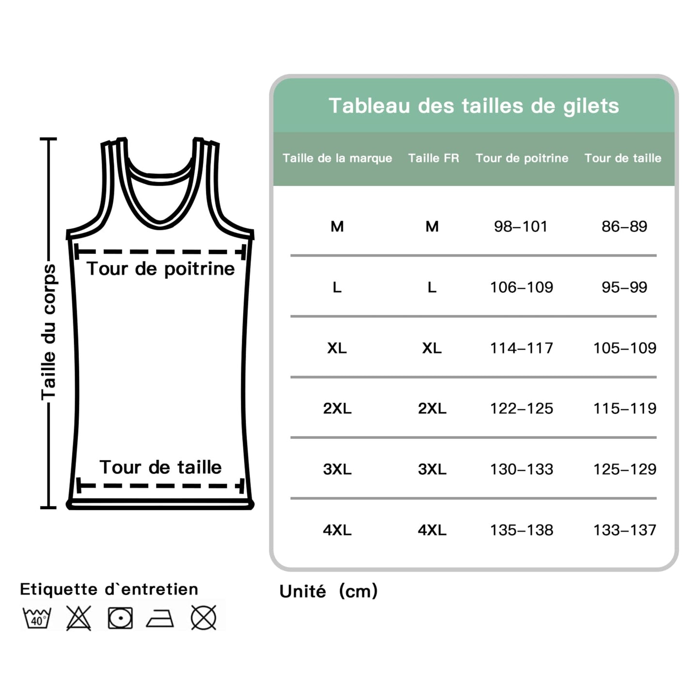 Smart Sir Débardeur Homme Lot de 3/5 100% Coton Maillot de Corps Toutes Les Tailles et Les Couleurs