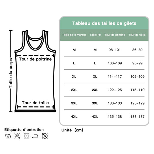 Smart Sir Débardeur Homme Lot de 3/5 100% Coton Maillot de Corps Toutes Les Tailles et Les Couleurs