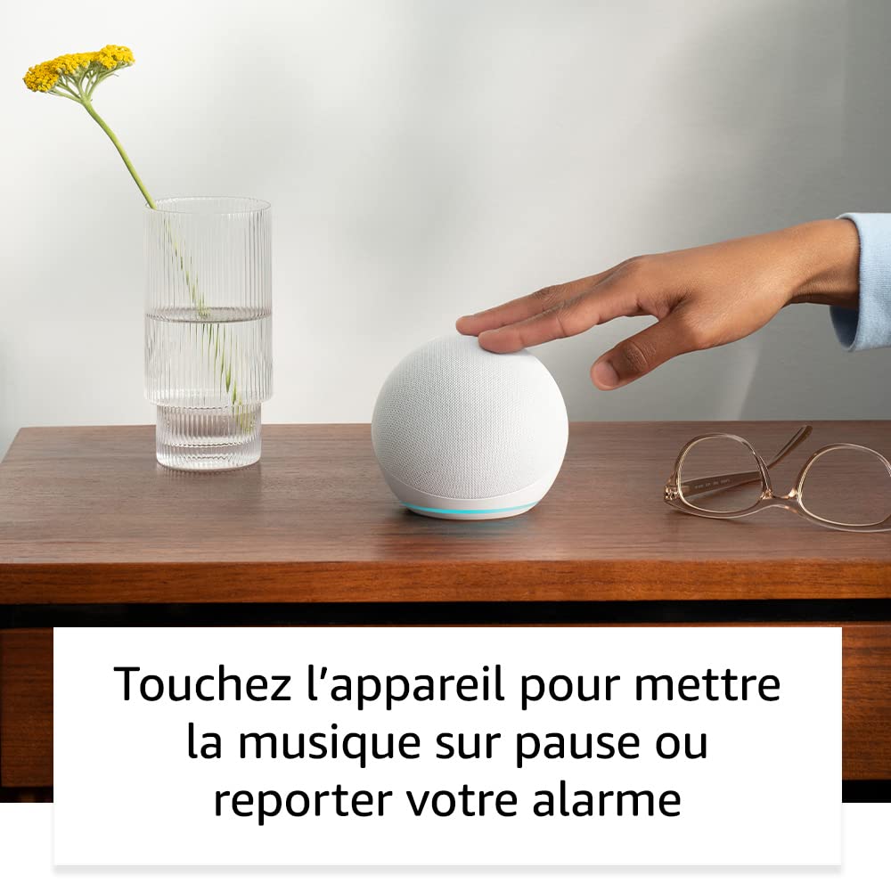 Echo Dot (Nouvelle génération) | Enceinte connectée Bluetooth et Wi-Fi au son puissant encore plus imposant, avec Alexa | Anthracite