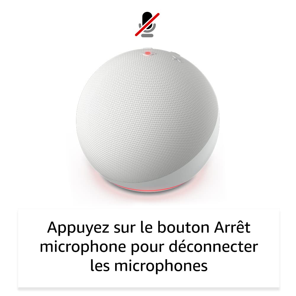 Echo Dot (Nouvelle génération) | Enceinte connectée Bluetooth et Wi-Fi au son puissant encore plus imposant, avec Alexa | Bleu marine