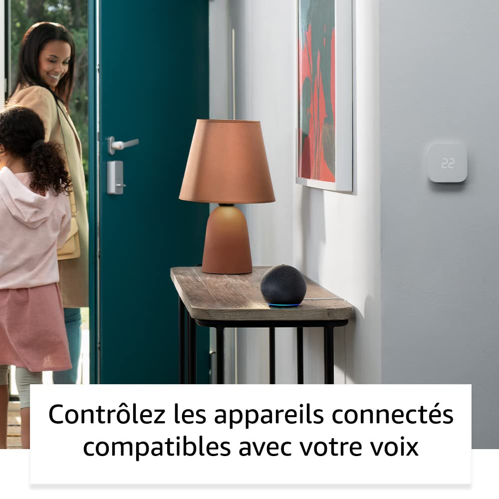 Echo Dot (Nouvelle génération) | Enceinte connectée Bluetooth et Wi-Fi au son puissant encore plus imposant, avec Alexa | Anthracite