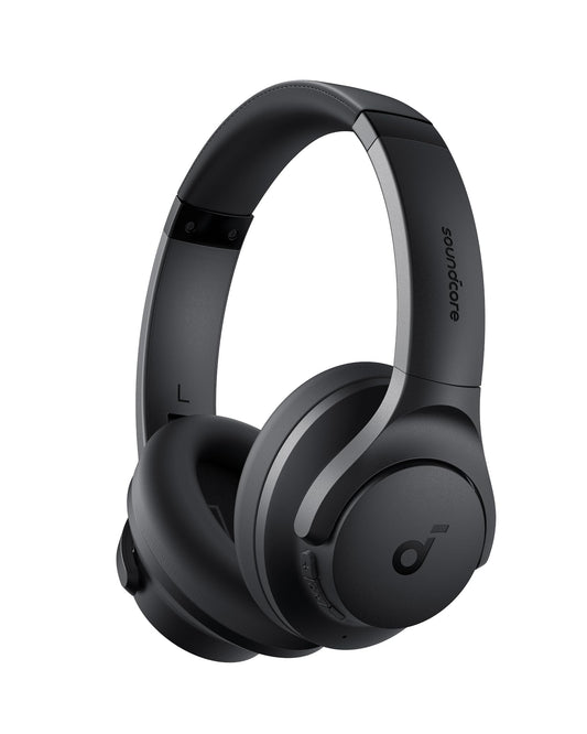 Soundcore Q20i Casque Bluetooth sans fil reducteur de bruit hybride active by Anker, Casque Over Ear, jusqu'à 40 Heures d'autonomie en mode ANC, Hi-Res Audio, Basses Profondes,Personnalisation via App