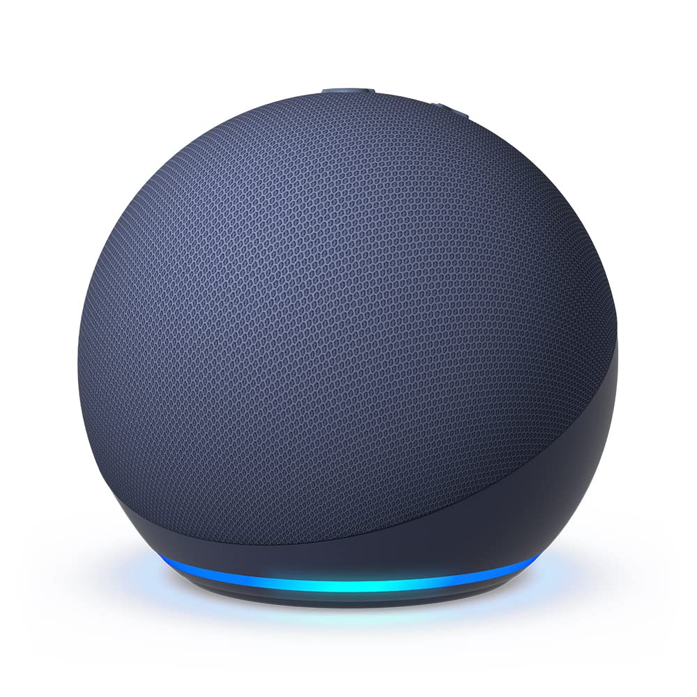 Echo Dot (Nouvelle génération) | Enceinte connectée Bluetooth et Wi-Fi au son puissant encore plus imposant, avec Alexa | Bleu marine