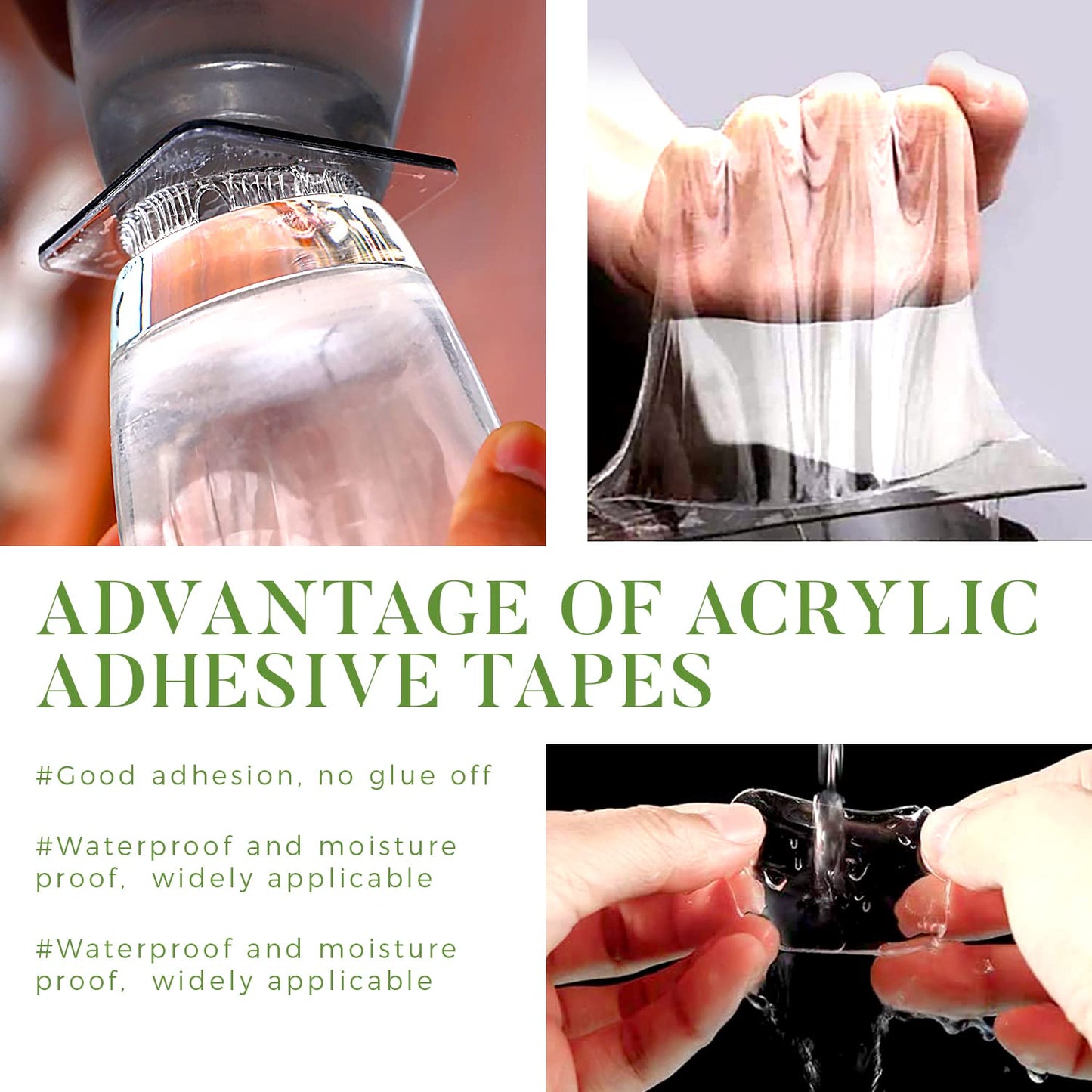 Sqinor Miroir Mural Rectangulaire, Miroir Adhesif Mural, Grand Miroir Rectangulaire Long Autocollant Verre Miroir Mural pour Chambre Salon Porte 35x35 cm