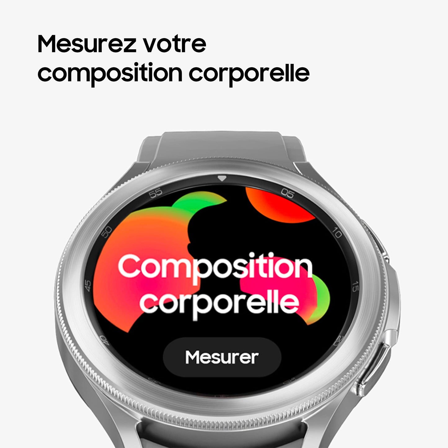 Samsung Galaxy Watch4 Classic 4G 42 mm, noir - Montre connectée intelligente, lunette tournante, santé, bien-être, sport, IMC, ECG – Version FR
