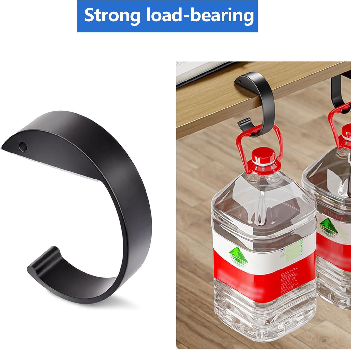 Yuandream Crochet de sac à main, 3 Pièces Supports de Sac pour Table, En forme de C, Porte Sac Métal, Accroche Sac a Main pour Table, pour Sacs à Main au Bureau, au Restaurant, Cintre