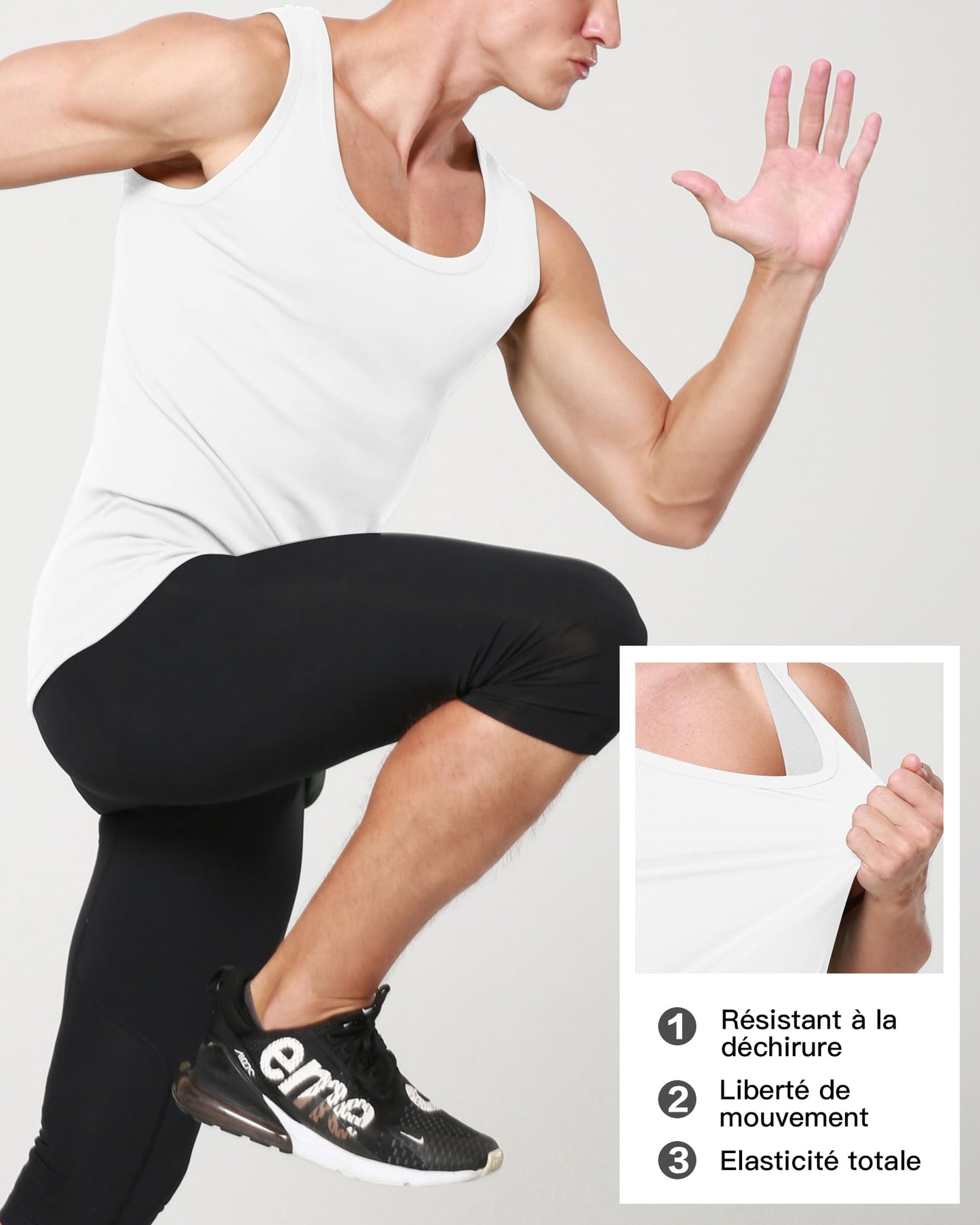 Smart Sir Débardeur Homme Lot de 3/5 100% Coton Maillot de Corps Toutes Les Tailles et Les Couleurs