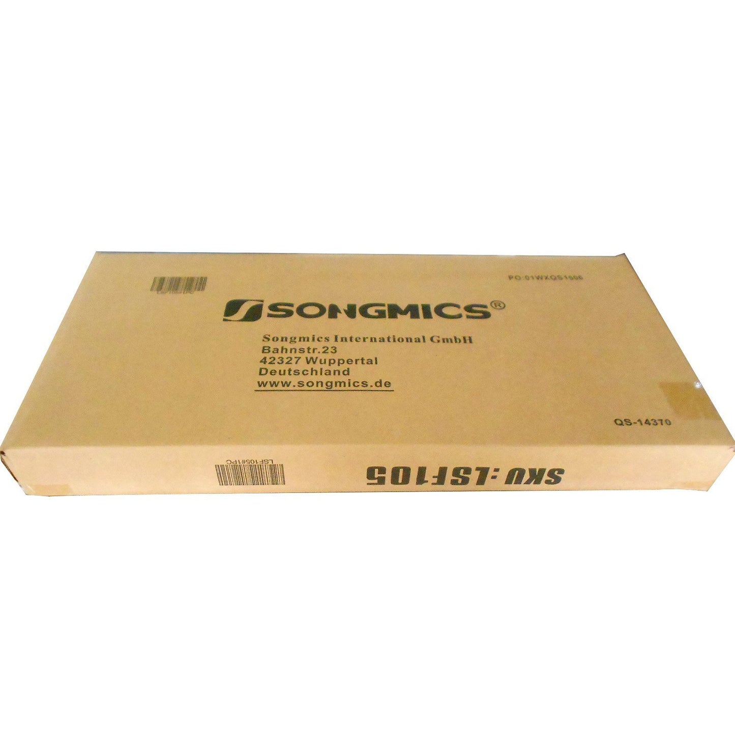 SONGMICS Banc de Rangement Pliable 80L, Coffre, Tabouret, Repose-pieds, Bout de Lit, Charge Statique Maximale 300 kg, Revêtement en PVC, Rembourré, Noir LSF105