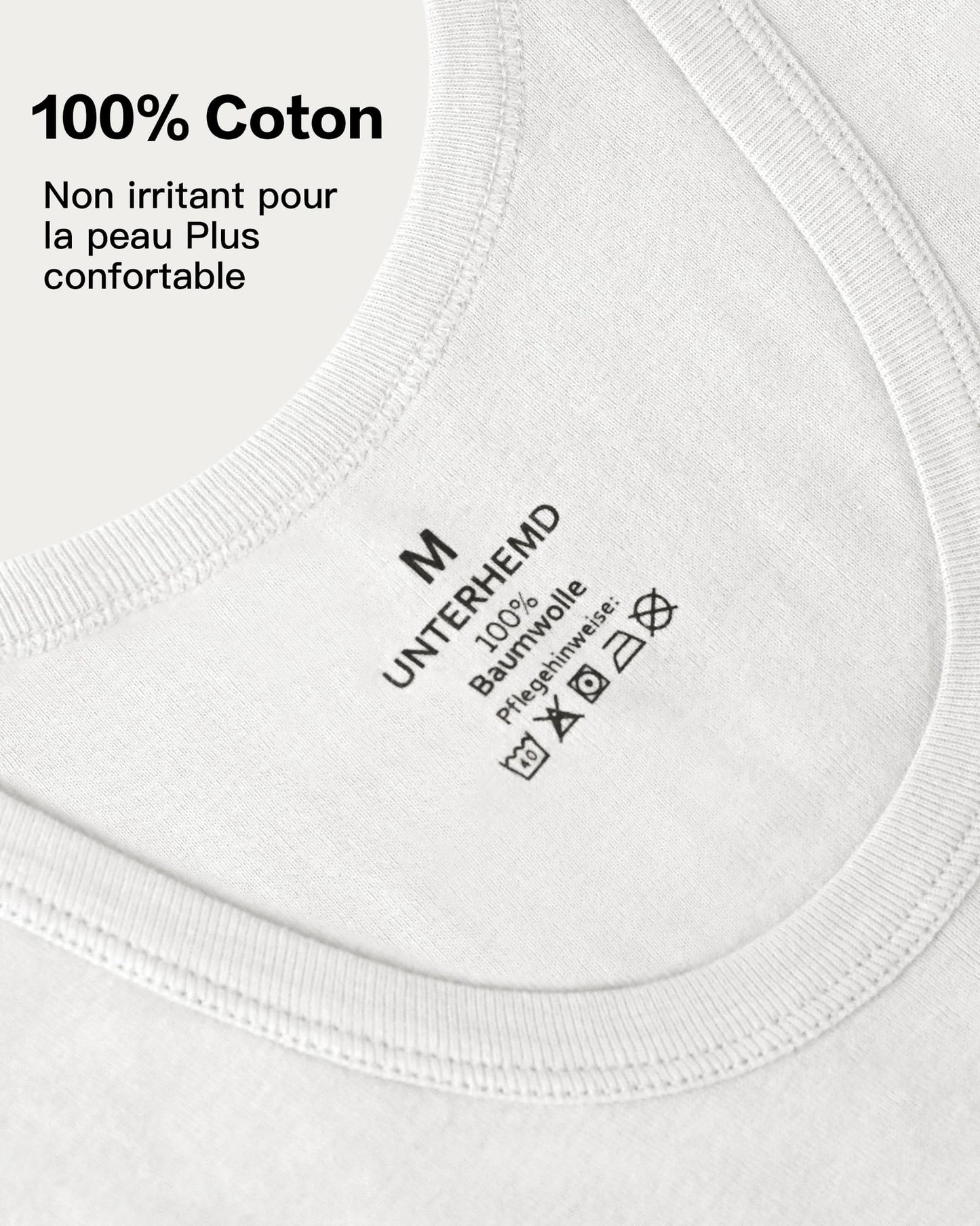 Smart Sir Débardeur Homme Lot de 3/5 100% Coton Maillot de Corps Toutes Les Tailles et Les Couleurs