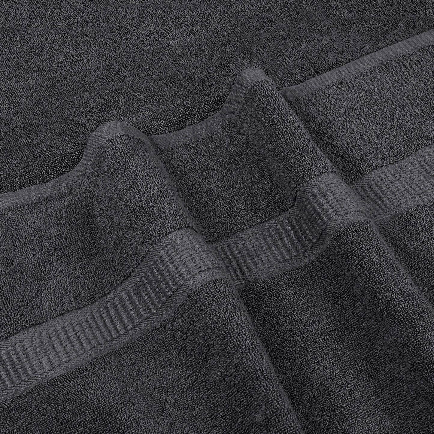 Utopia Towels - Luxueux Drap de Bain géant 2 pièces, 100% Coton filé à Anneaux, très Absorbant et à séchage Rapide, Serviette de Bain/Serviette de Sauna, Super Douce (90 x 180 cm, Gris)